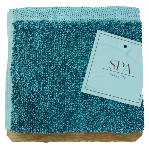 Spa Maison Black Marl Face Cloth