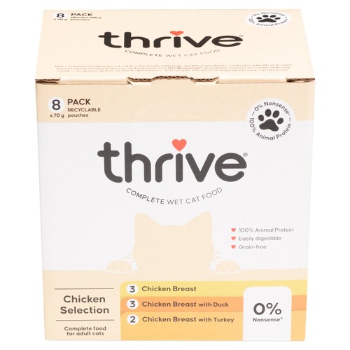 Thrive Pouch Meat 8 X 70G