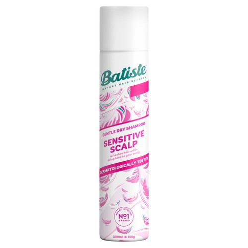 Batiste Sensitive Scalp Lightly Fragranced Dry Shampoo   200ml