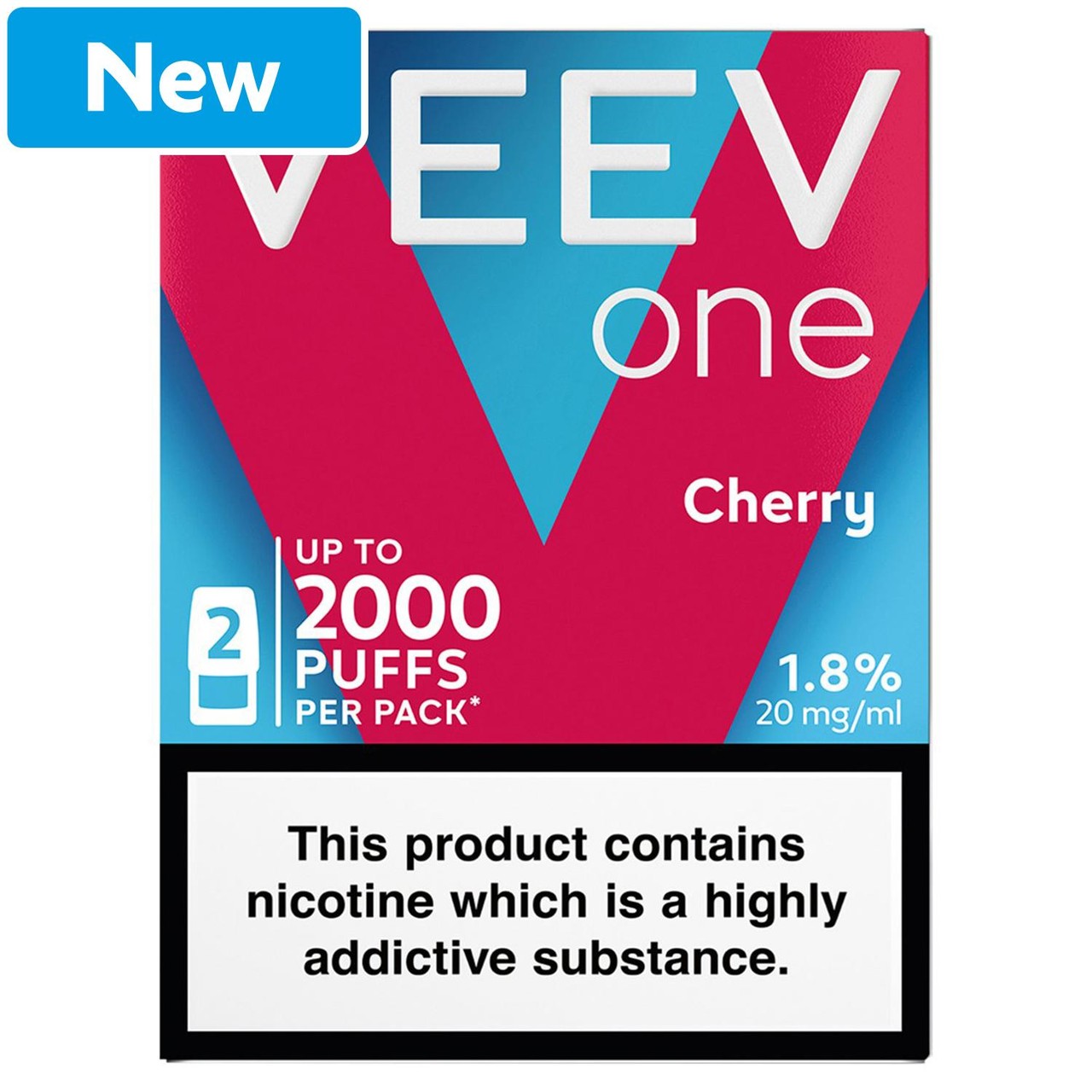 Veev One Cherry 1.8% Veev Pods