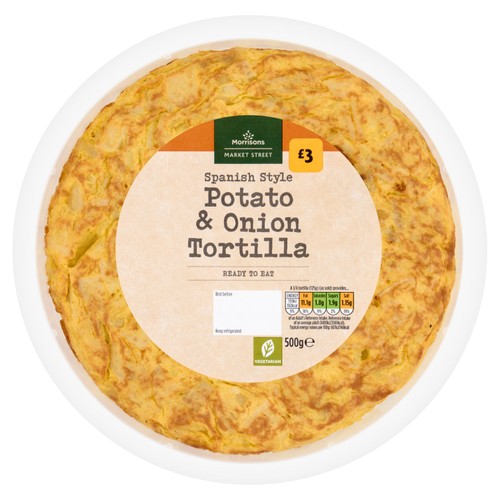 Morrisons Tortilla With Onion