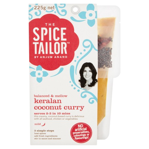 The Spice Tailor Keralan Coconut Indian Curry Sauce Meal Kit 225g