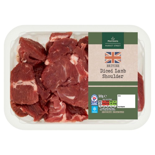 Morrisons Diced Lamb Shoulder 300g