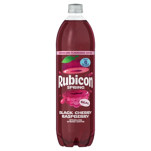 Rubicon Spring Black Cherry & Raspberry Sparkling Flavoured Water