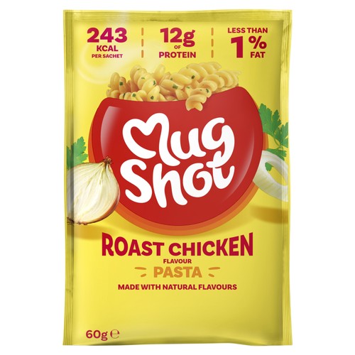 Mug Shot Roast Chicken Pasta Snack   60g