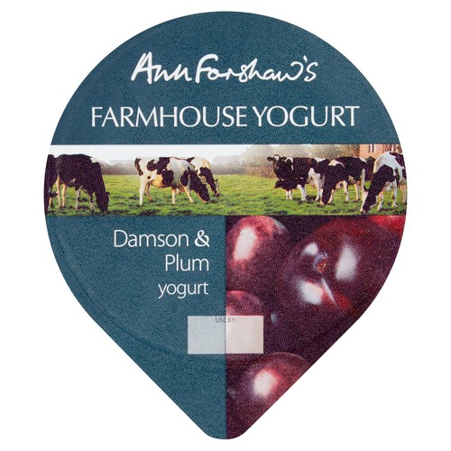 Ann Forshaw'S Farmhouse Yogurt Damson & Plum Yogurt