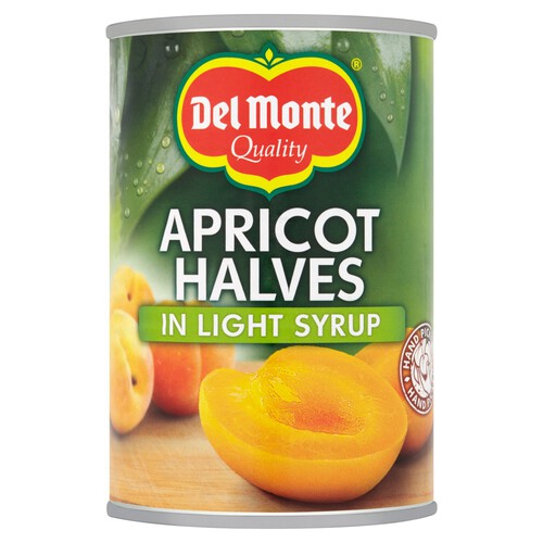 Del Monte Apricot Halves in Light Syrup  (420g)