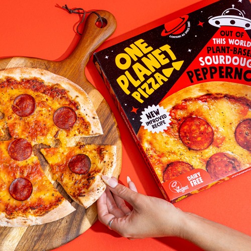 One Planet Pizza Plant-Based Sourdough Peppernomi 310g