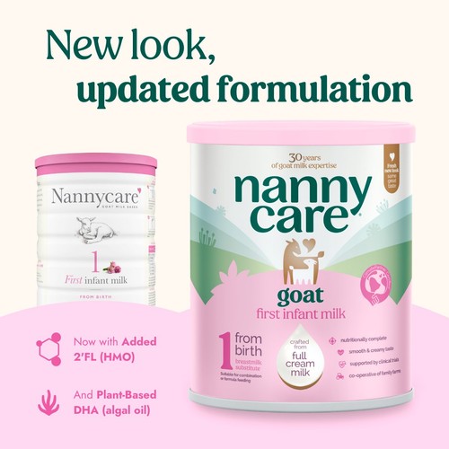 Nanny Care Stage 1 First Infant Milk Goat Milk From Birth 800g