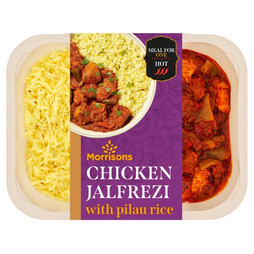 Morrisons Chicken Jalfrezi & Rice