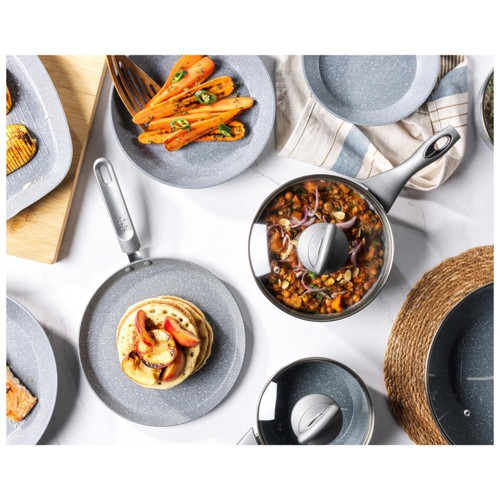 Salter Marblestone 24cm Frypan Grey