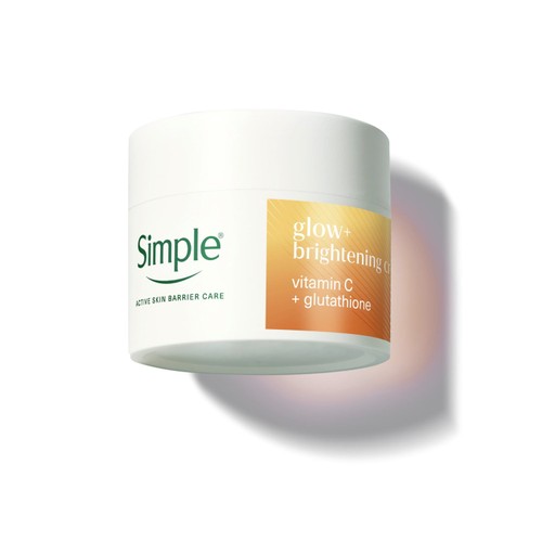 Simple Facial Moisturiser Glow+ 50 ml