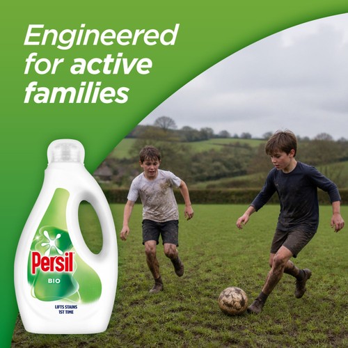 Persil Bio Liquid Laundry Washing Detergent 68 Washes