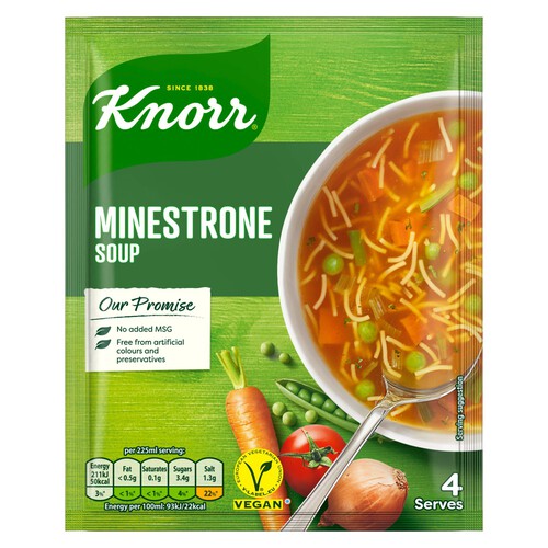 Knorr  Minestrone Dry Packet Soup