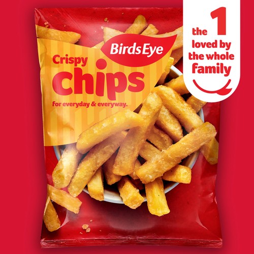 Birds Eye Crispy Straight Cut Chips 900g
