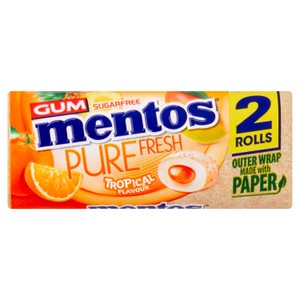 35 Gum Pure Fresh Tropical Flavour 70g