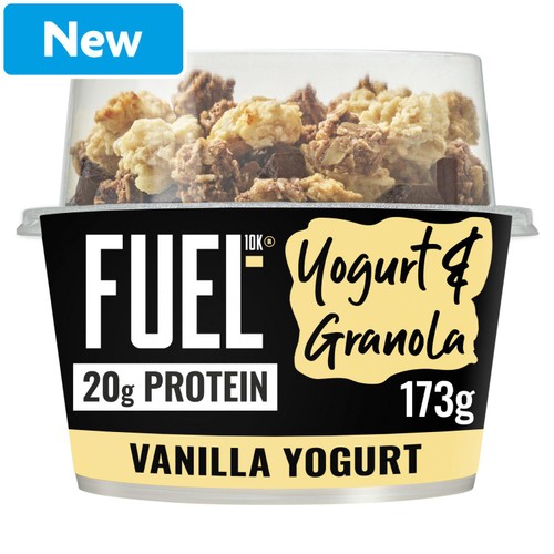 Fuel10k 20g Protein Vanilla Yogurt & Granola 173g