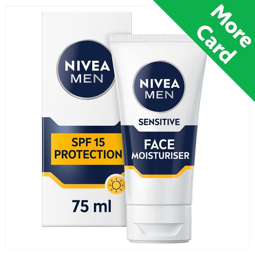 NIVEA MEN Sensitive Moisturiser SPF15