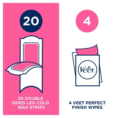 Veet Wax Strips Face for Sensitive Skin, Wax Strips