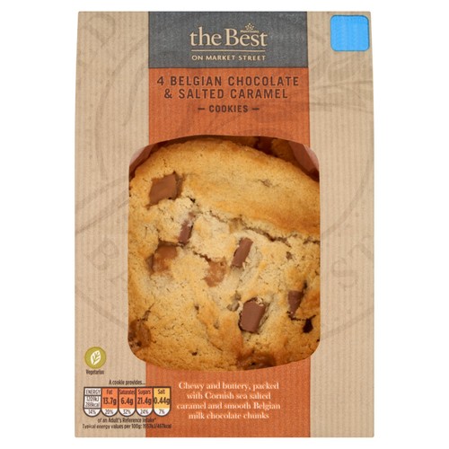 Morrisons salted caramel cookies