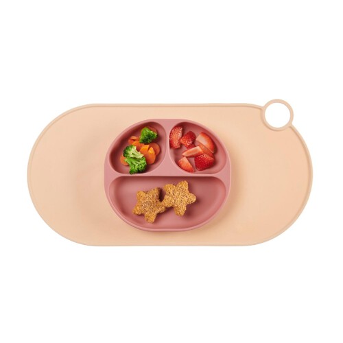 Vital Baby Nourish Silicone Grippy Mat Sweet Butterscotch