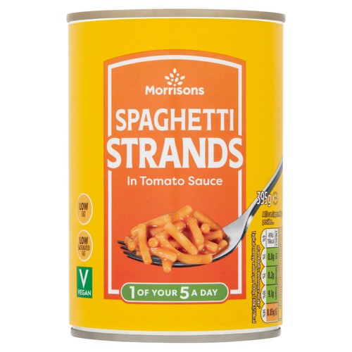 Morrisons spaghetti in tomato sauce