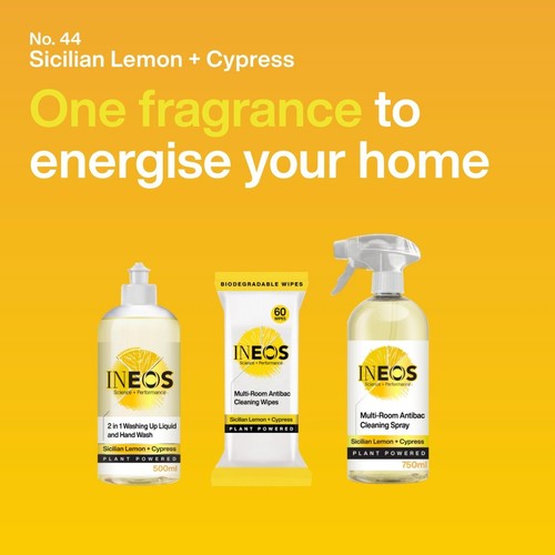 Ineos Anti-Bacterial Multi Room Spray Sicilian Lemon & Cypress