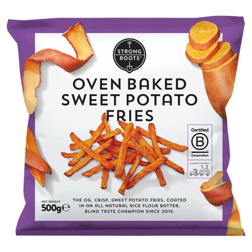 Strong Roots Oven Baked Sweet Potato Chips