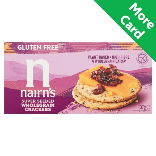 Nairn's Gluten Free Seeded Crackers