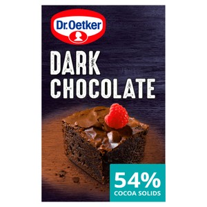 Dr. Oetker Extra Dark Chocolate Bar