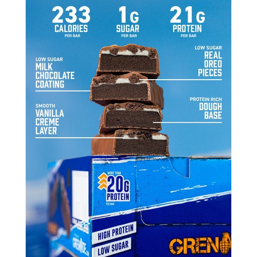 Grenade Oreo Protein Bar 60g