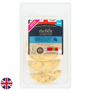 Morrisons The Best Blue Stilton Burger Melts