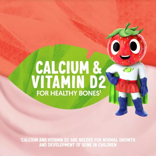 Alpro Kids Strawberry Soya Dairy Free Yoghurt Alternatives 4x115g