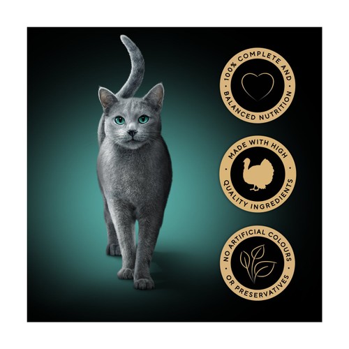 Sheba Perfect Portions Adult Wet Cat Food Trays Turkey in Gravy