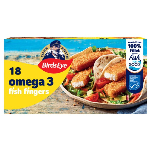 Birds Eye 18 Omega Fish Fingers 