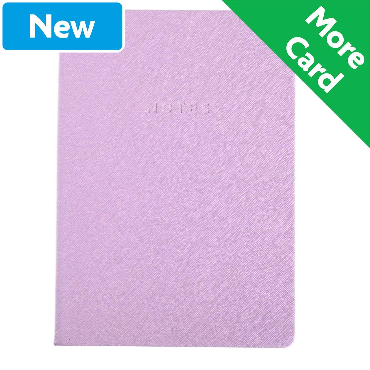 Nutmeg A5 Hardback Notebook Lilac