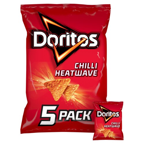 Doritos Chilli Heatwave Multipack Tortilla Chips Crisps