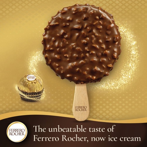 Ferrero Rocher Ice Cream   3 x 90ml