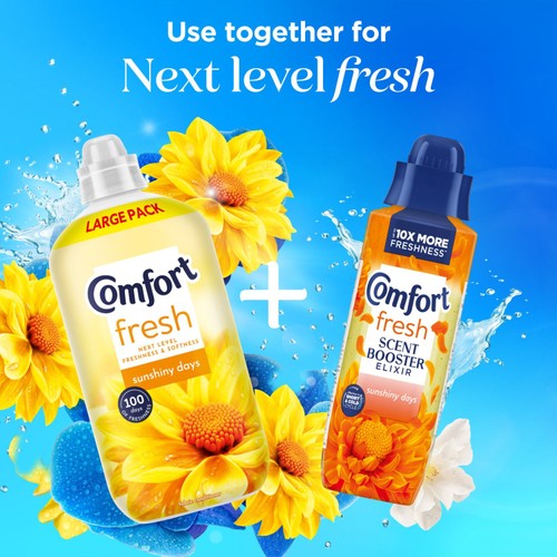 Comfort Fresh Sunshiny Days Fabric Conditioner 52 Washes