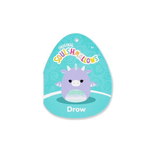 Squishmallows 20 Inch Drow Purple Dragon
