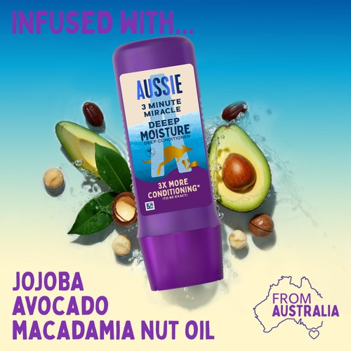 Aussie 3 Minute Miracle Deeep Moisture Deep Conditioner 250ml