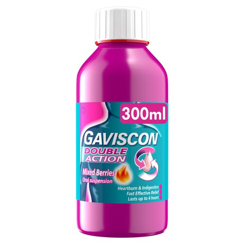 Gaviscon Double Action Liquid Mixed Berry