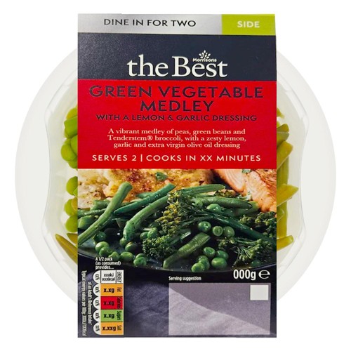 Morrisons The Best Green Vegetable Medley 250g