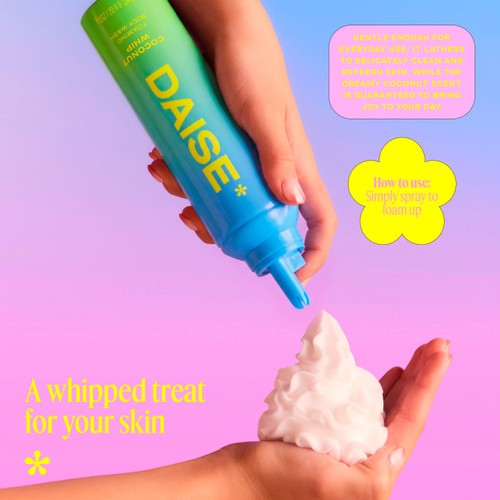 Daise Foaming Body Wash Coconut 265ml