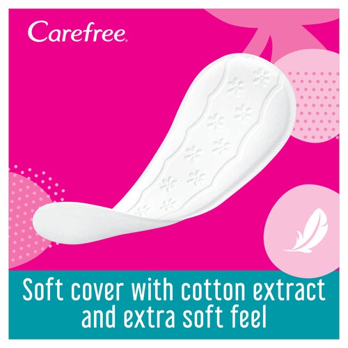 Carefree Cotton Fresh Scented Breathable Pantyliners