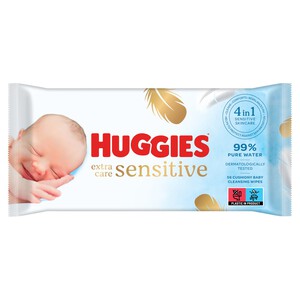 Huggies Pure Extra Care Baby Wipes | Morrisons
