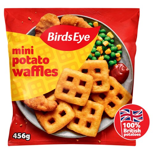 Birds Eye Mini Potato Waffles 456g