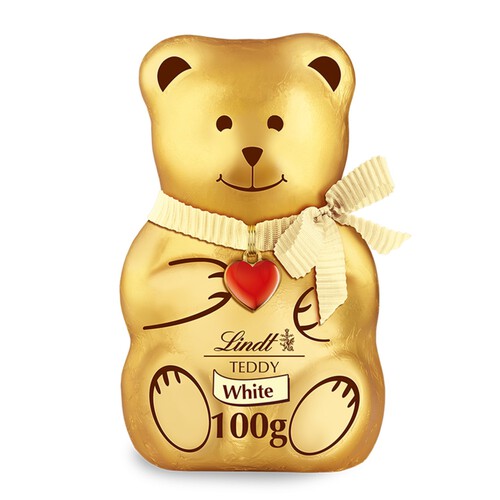 Lindt White Chocolate Teddy 