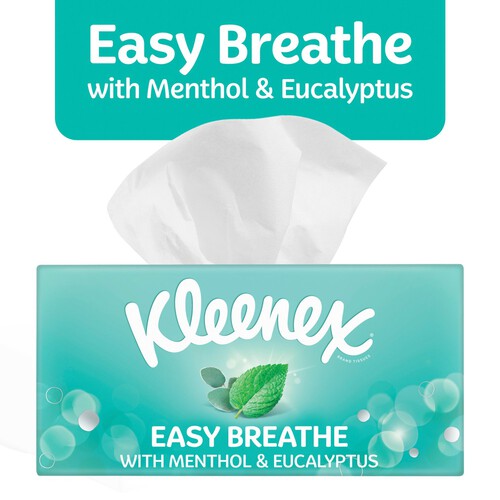 Kleenex Easy Breathe Tissues Box 