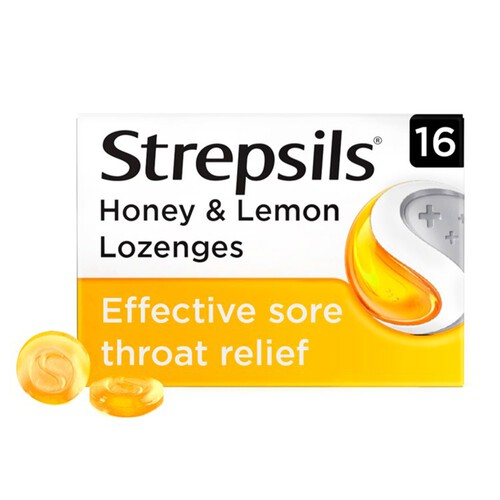 Strepsils Honey & Lemon